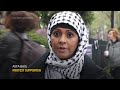 Northwestern University students protest the war in Gaza  - 01:10 min - News - Video