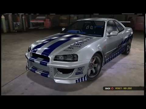 2 Fast 2 furious nissan skyline midnight club #3