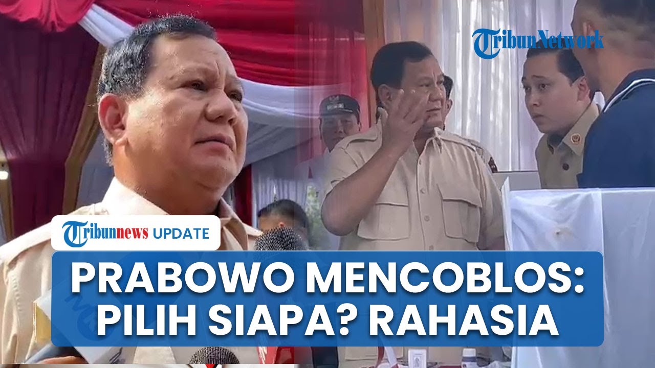 Prabowo Enggan Bocorkan Pilihannya seusai Mencoblos Pilkada di TPS 08 Bojongkoneng Bogor: Rahasia