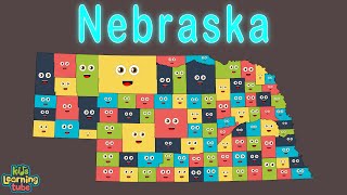 Nebraska - Counties & Geography | 50 States of America