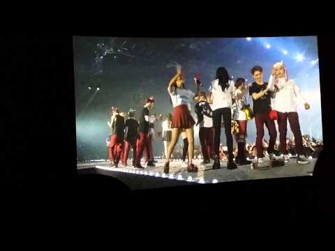 131225 EXO&f(x) Jingle Bells Rock & ending