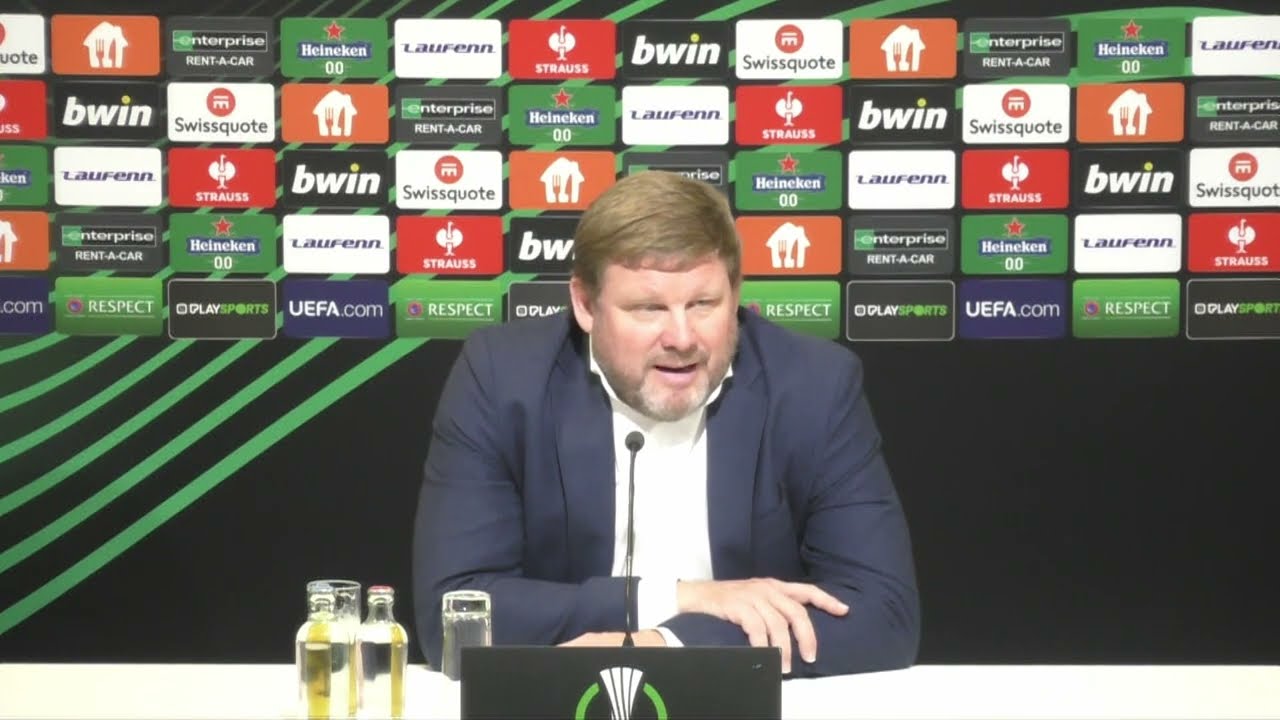 Persconferentie na KAA Gent - Djurgardens