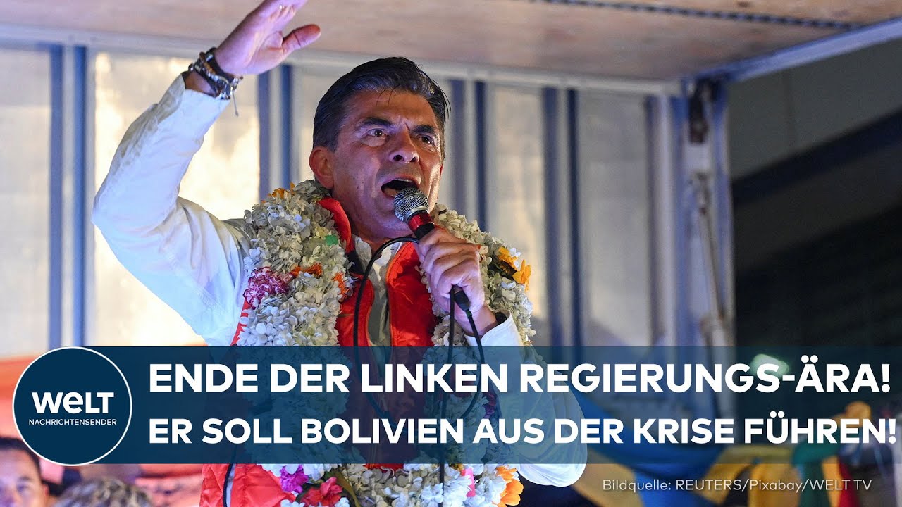 STICHWAHL IN BOLIVIEN: Linke Ära endet! ER soll das Land aus der schweren Krise führen!