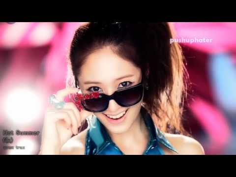 f(x) Hot Summer Korean Japanese music video mix