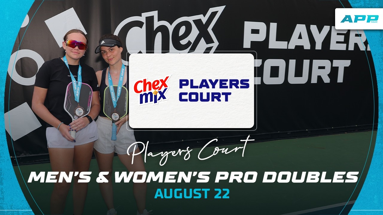 Chex Mix Players Court | 2026 APP Detroit Open | August 22
