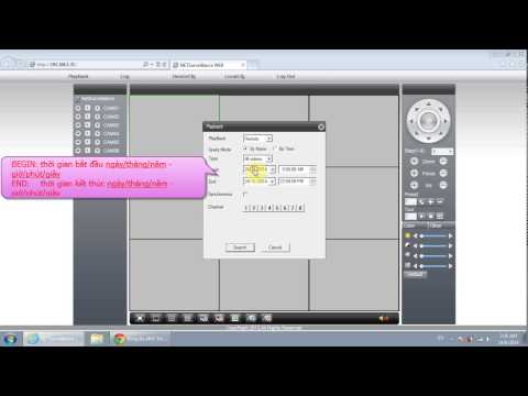 [Video] Hướng Dẫn Xem Lại - Sao lưu dữ liệu trên đầu ghi hình chuẩn Net surveillance