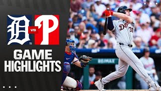 Tigers vs. Phillies Game Highlights (8/2/25) | MLB Highlights