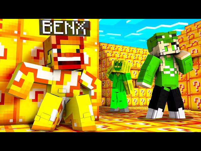 LUCKY BLOCK HIDE AND SEEK mit Benx, Elina, Chaosflo, Fabo, Ebru...