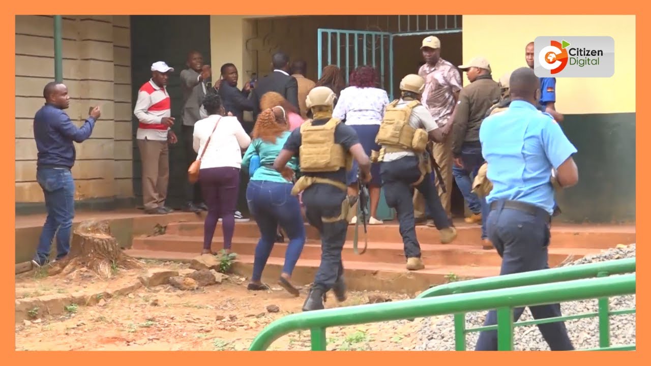 Chaos erupts at Ruiru as police re-arrest Peter Kinyanjui
