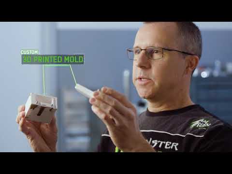 Kawasaki Science Of Supercross - 3D Printing
