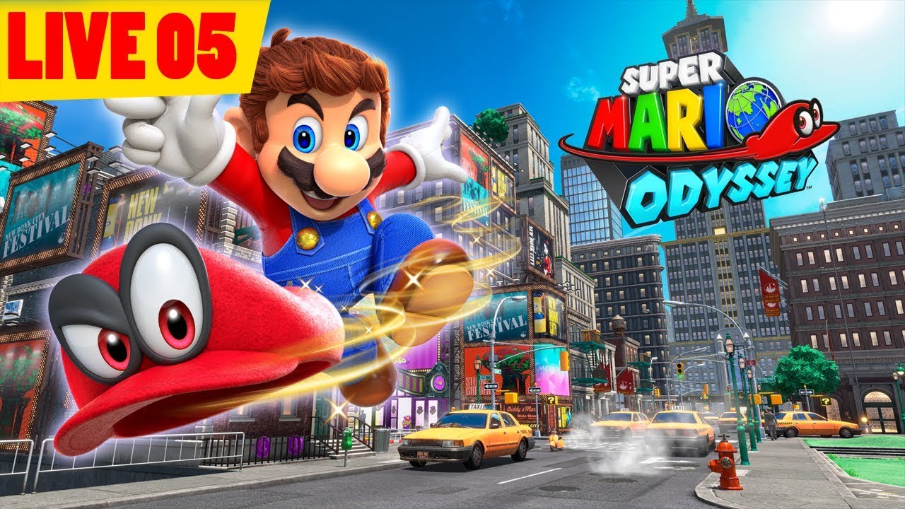 LIVE SUPER MARIO ODYSSEY Parte 05