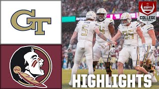 🚨 UPSET ALERT 🚨 Florida State Seminoles vs. Georgia Tech Yellow Jackets | Full Game Highlights