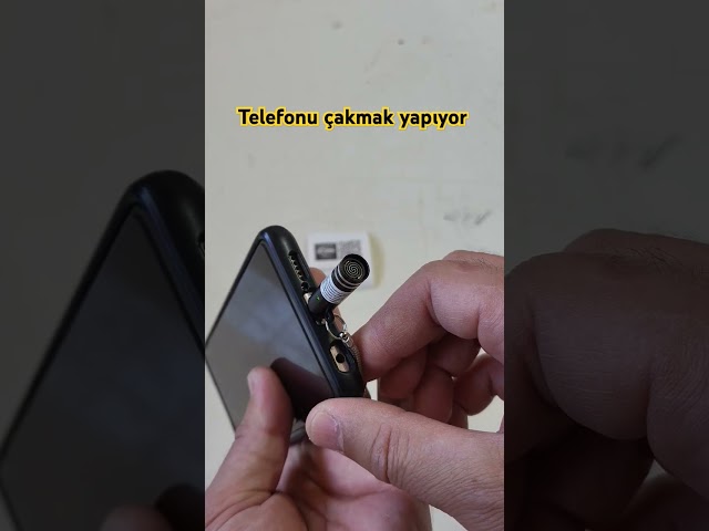 telefonu çakmak yapıyor #reklam