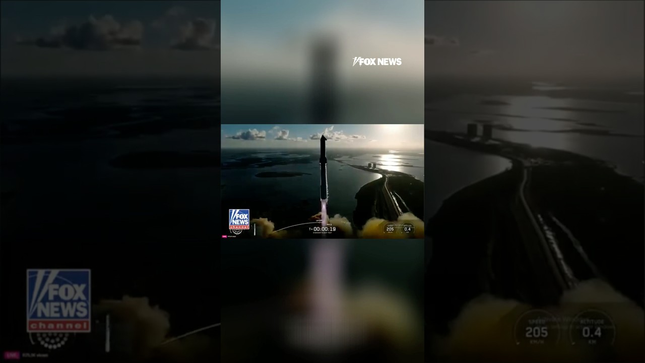 LIFT OFF: SpaceX launches the 11th test flight of Starship #shorts #spacex #rocketlaunch