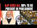 PM Modi Speech | BJP Issues Whip To Its Lok Sabha MPs To Be Present In House Today