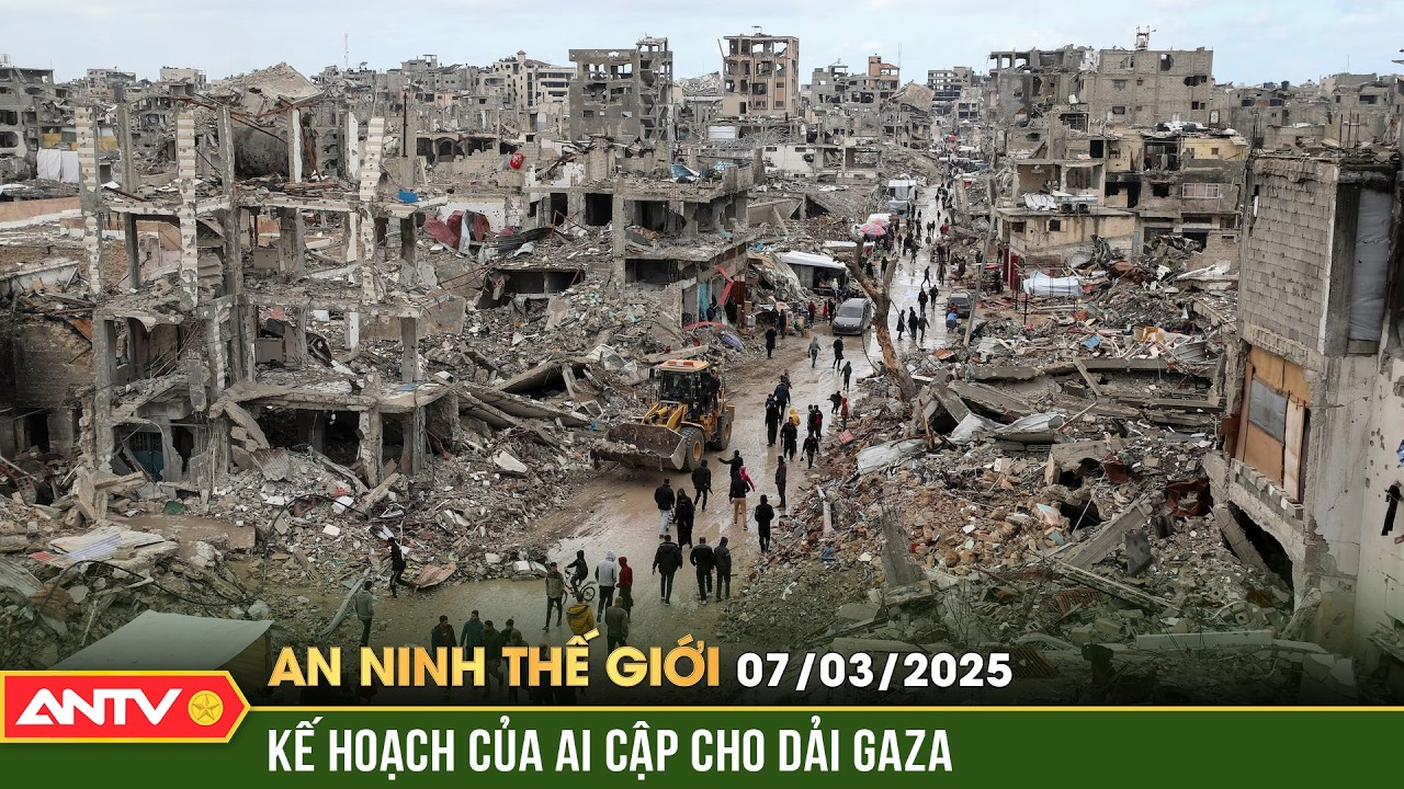Hội nghị quốc tế tái thiết Gaza sẽ bác bỏ nỗ lực di dời người Palestine | An ninh Thế giới ngày 7/3