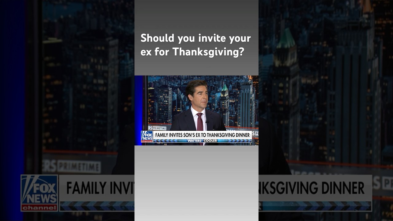 Jesse Watters: Holidays can be awkward when your family invites your ex #shorts