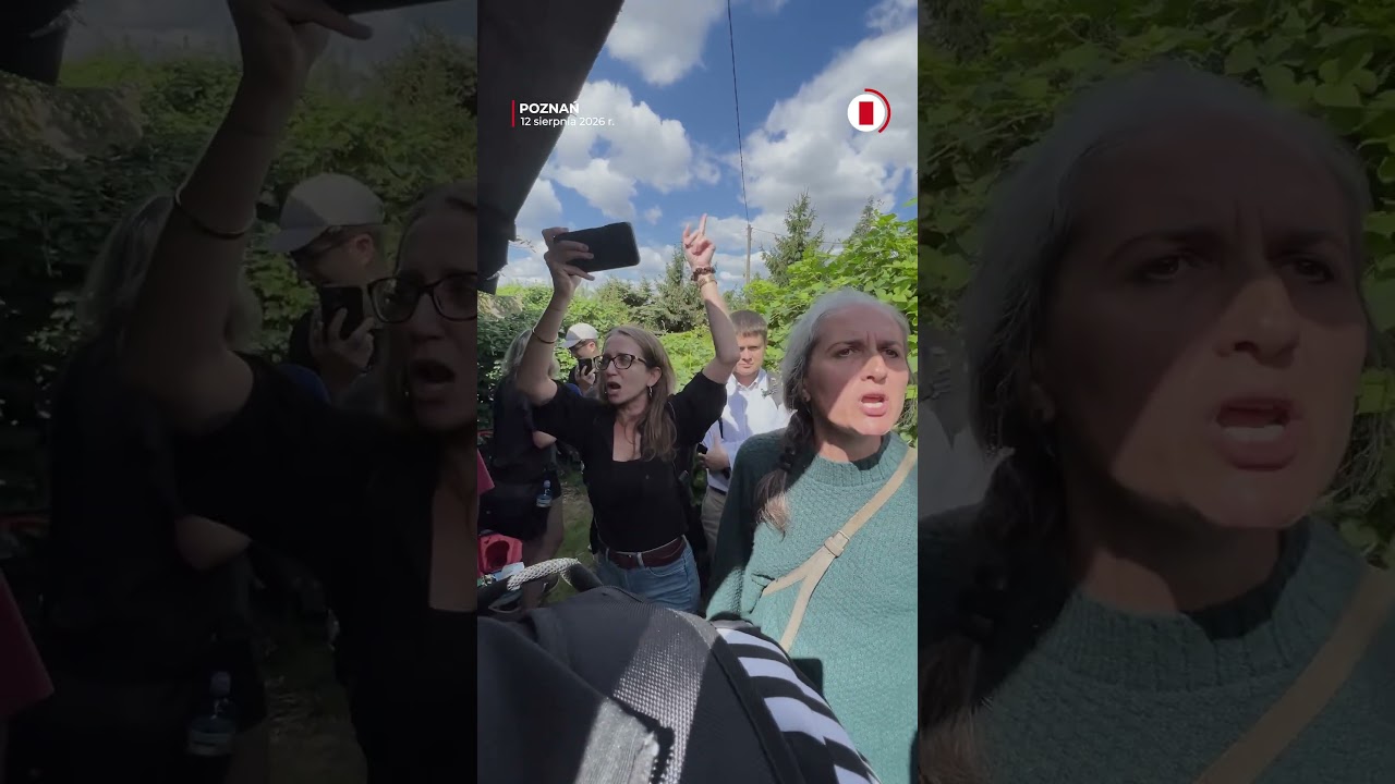 Policja szarpie ludzi podczas eksmisji w Poznaniu