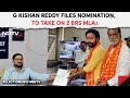 Lok Sabha Elections 2024 | Minister G Kishan Reddy Files Nomination, To Take On 2 KCR Party MLAs