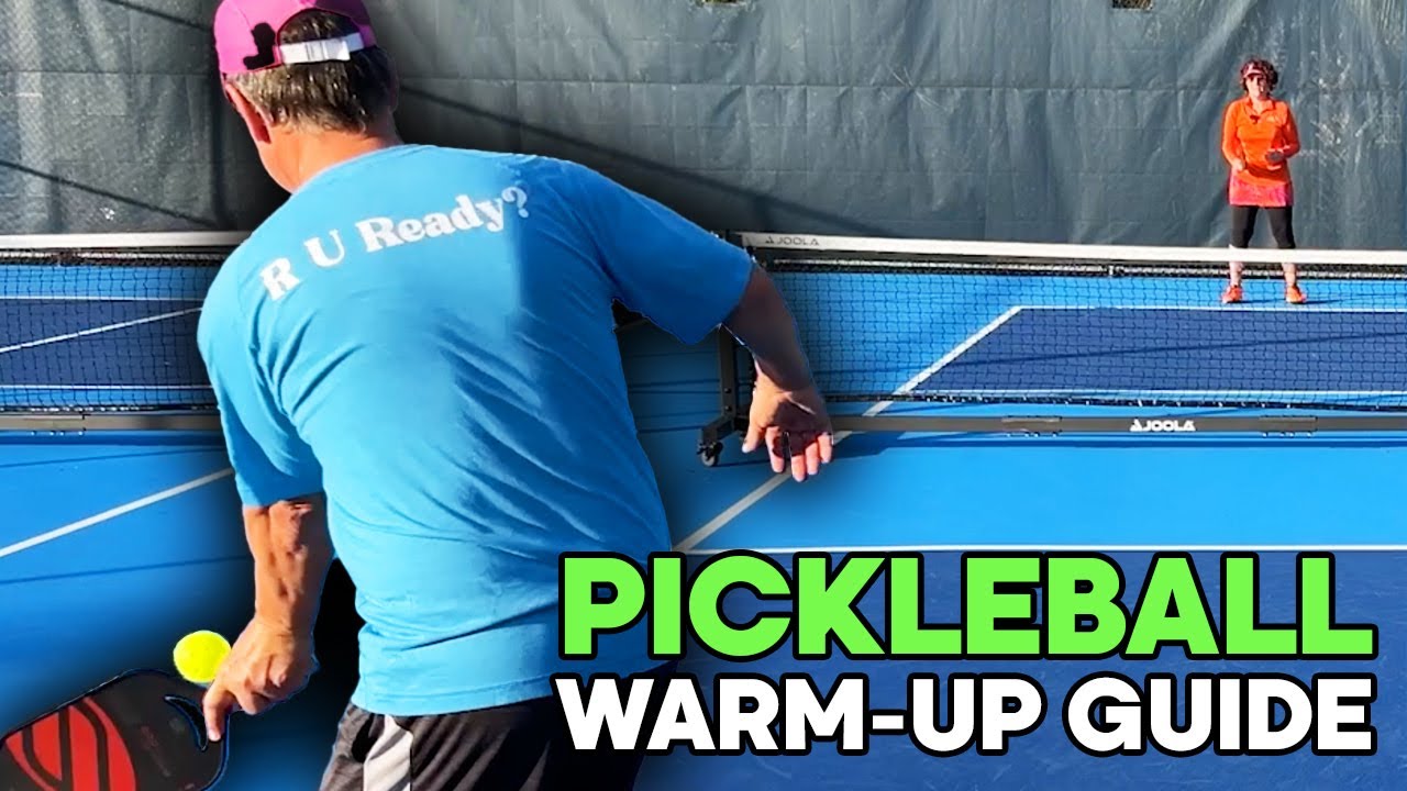 The Essential Shots to Hit During Your Pickleball Warm Up