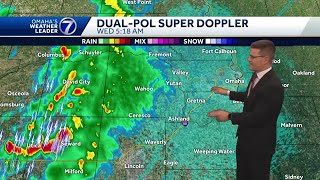 Shower chances to start Wednesday in Omaha area