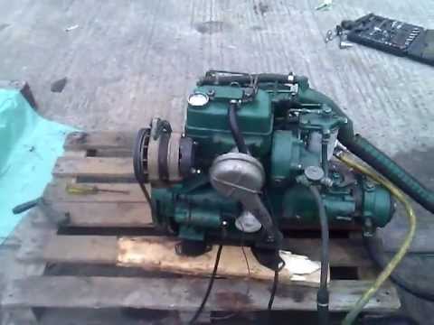 Volvo Penta MD7a Marine Diesel Engine (1) - YouTube yanmar marine engine parts diagram 