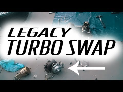 SUBARU LEGACY SHOW CAR BUILD EP 7 // Turbo Swap