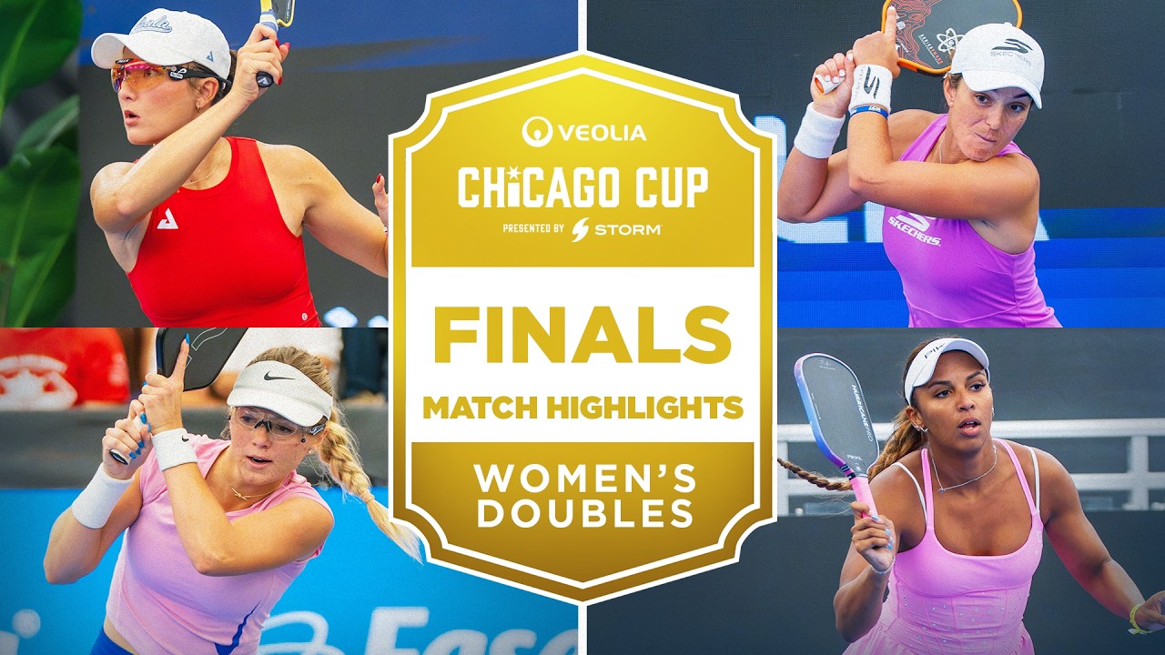 Bright/Waters vs Parenteau/Black – Match Highlights | Women's Doubles Final | Veolia Chicago Cup