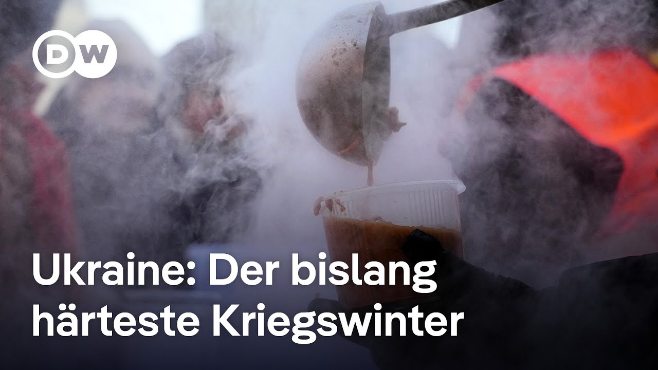 Ukraine: Wie die Menschen in Kyjiw dem bislang härtesten Kriegswinter trotzen | DW Nachrichten