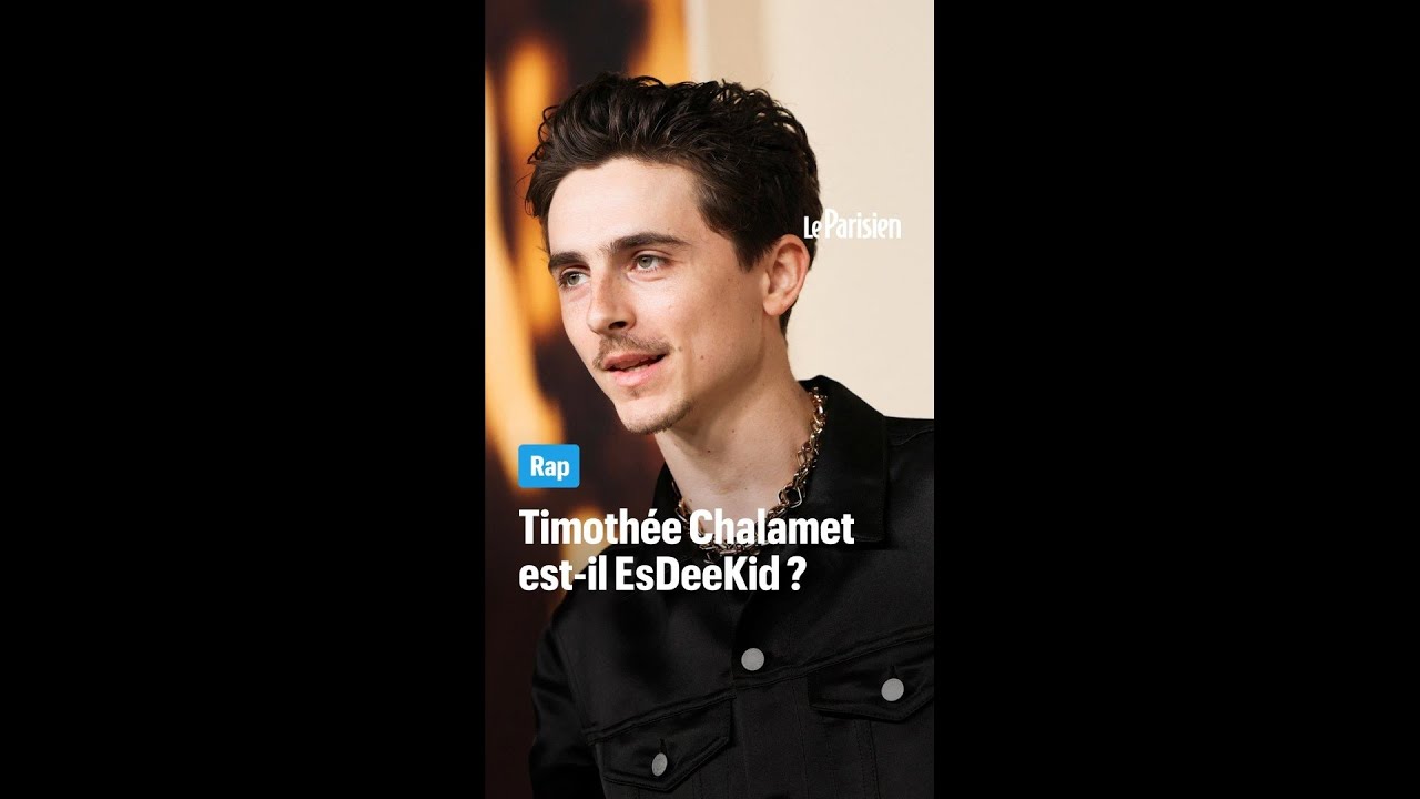 Timothée Chalamet et le rappeur Eskeekid sont-ils la même personne ?
