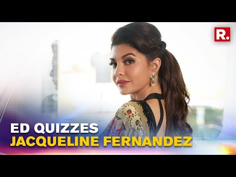 ED records actress Jacqueline Fernandez's statement in money laundering case ED records actress Jacqueline Fernandez's statement in money laundering case