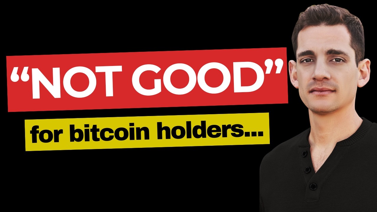 This is not good for Bitcoin.