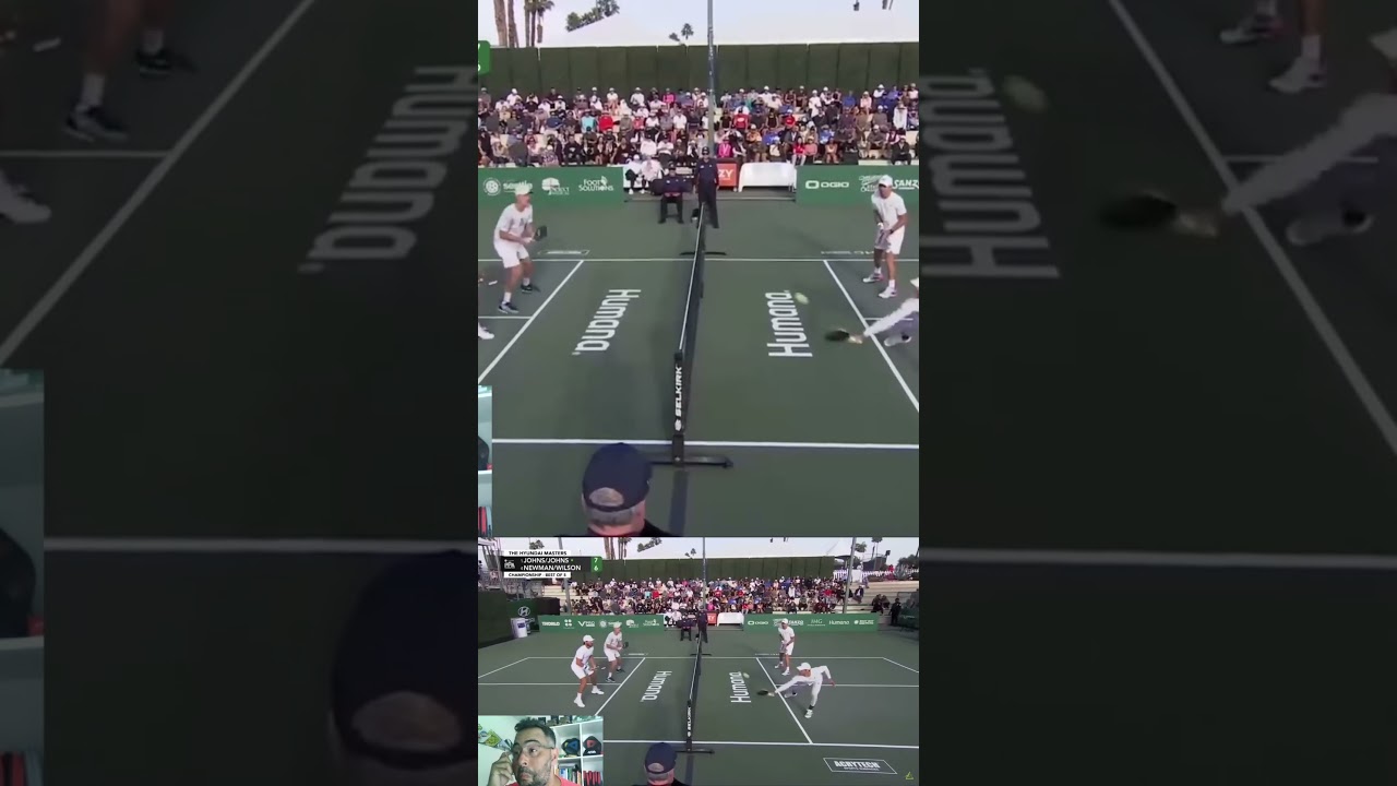 REACT 03 PT 07 |#pickleball #pickleballislife #shorts #short #sport #sports #tennis #esporte
