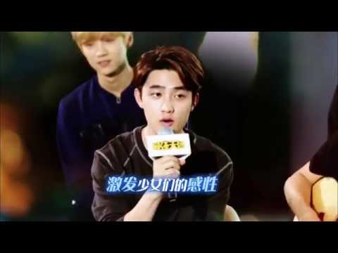 140905 D.O. & Chanyeol singing Billionaire CUT
