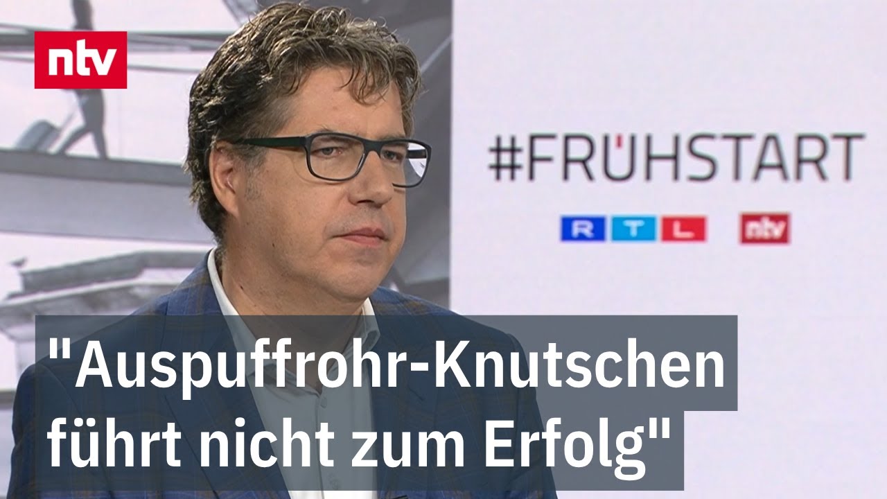 "Auspuffrohr-Knutschen führt nicht zum Erfolg": Kellner im ntv Frühstart