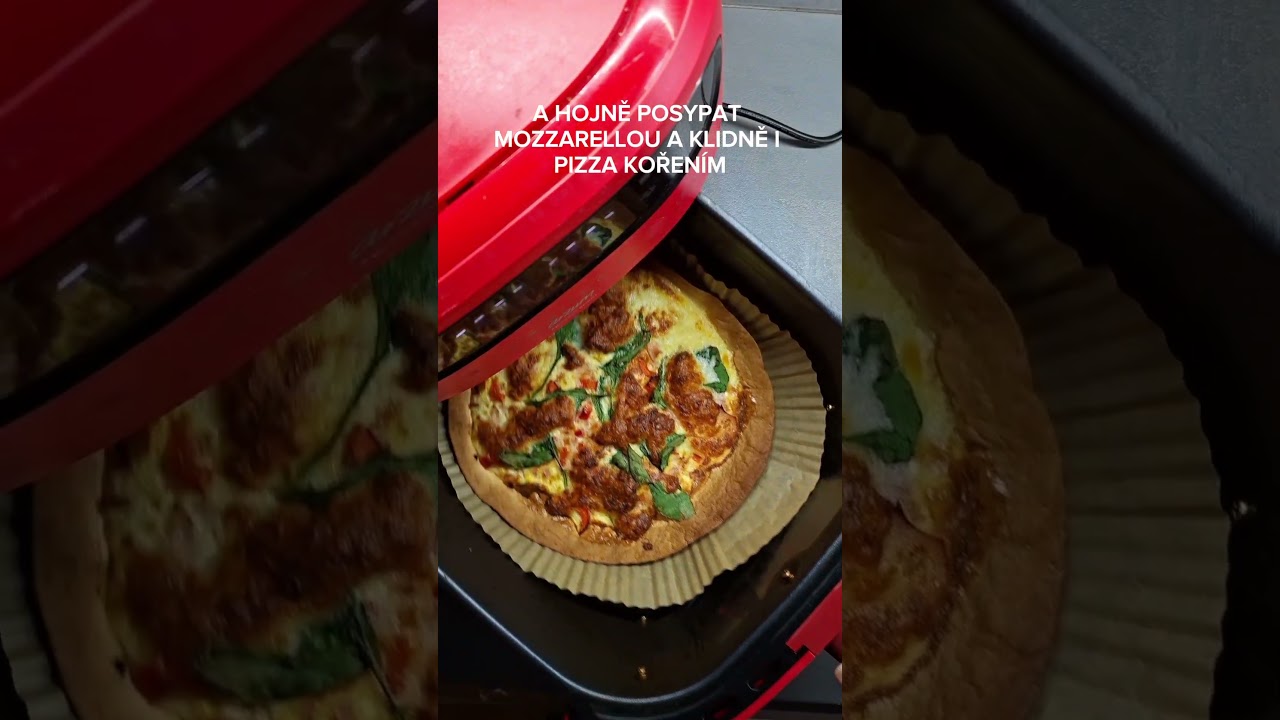 Pizza tortilla z horkovzdušné fritézy vás zachrání v náročných dnech #toprecepty