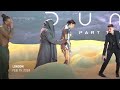 Zendaya, Timothée Chalamet shine at Dune: Part Two London premiere  - 01:45 min - News - Video