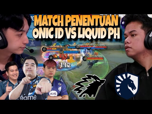 PENENTUAN PALING MENEGANGKAN !! ONIC ID VS LIQUID PH MATCH 3 - MSC 2025