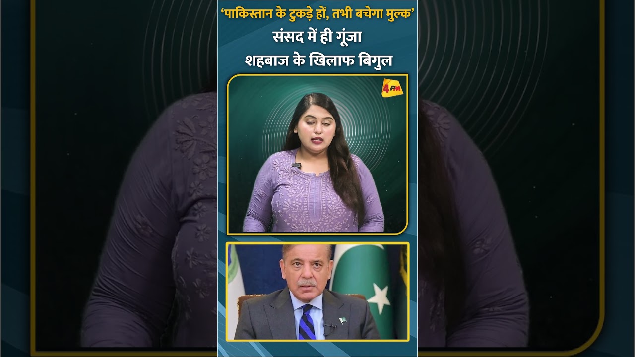 ‘पाकिस्तान के टुकड़े हों, तभी बचेगा मुल्क’ संसद में ही गूंजा शहबाज के खिलाफ बिगुल #shorts #short