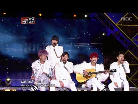 B1A4 VS INFINITE - 비원에이포 VS 인피니트, KMF 2012