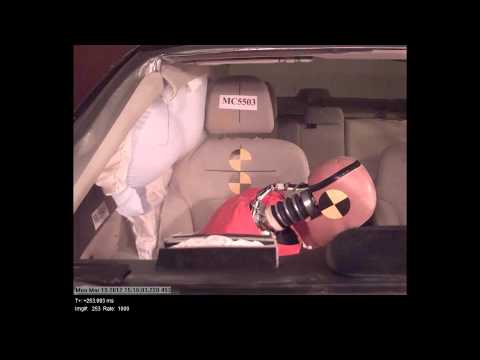 Видео краш-теста Subaru Impreza с 2007 года