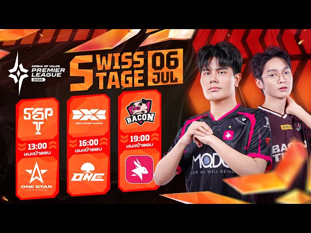 การแข่งขัน RoV นานาชาติ APL 2025🏆 Swiss Stage วันที่ 9