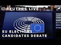 LIVE: Candidates hold main debate ahead of EU elections