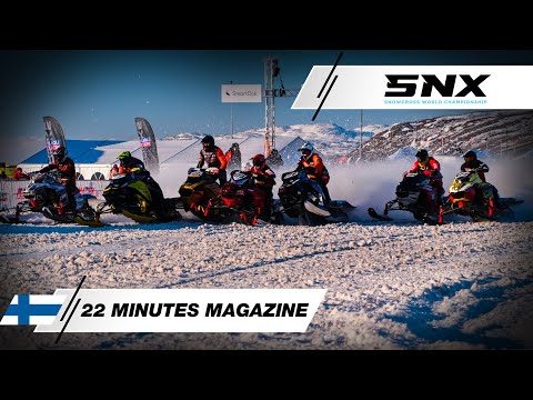 FIM Snowcross World Championship 2024 Finland | SNX Round 2 | 22min TV Magazine #MXGP #Motocross