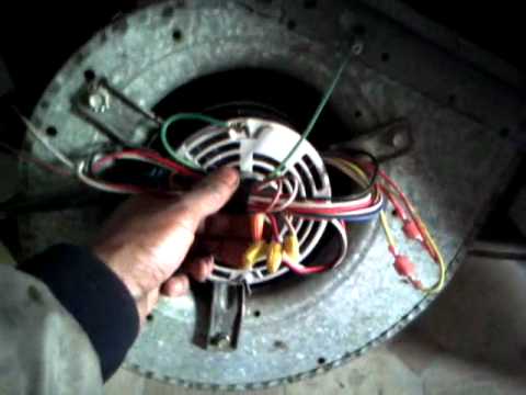 Forced-Air furnace blower motor repair (Correct) #2 NJ ... luxaire gas furnace wiring diagram 