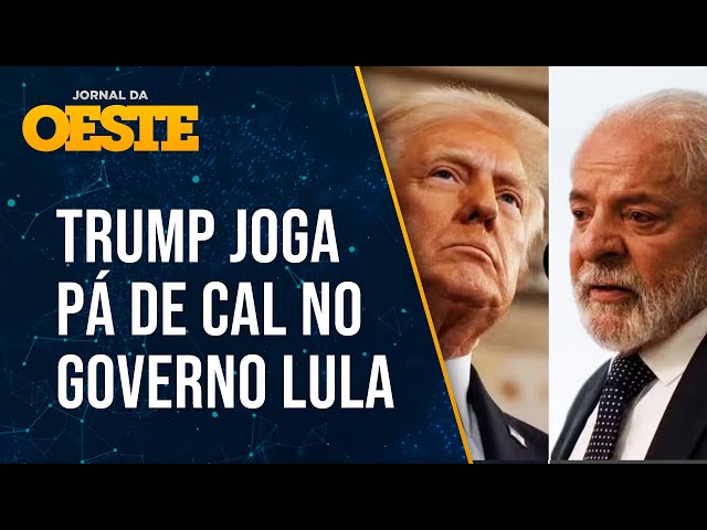Trump envia carta e anuncia tarifa de 50% ao Brasil: 'Caça às bruxas deve acabar'