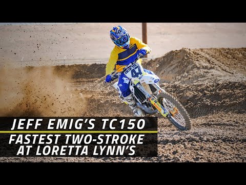 Fastest Two-Stroke at Lorettas: Jeff Emigs TC150