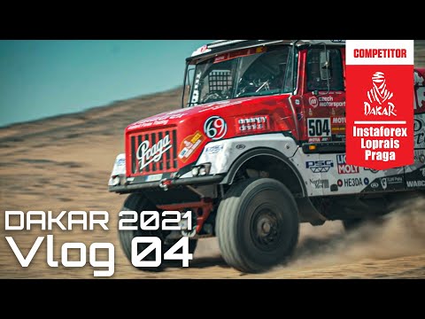 Instaforex Loprais Praga Team - DAKAR 2021 - STAGE 2 - Vlog 04