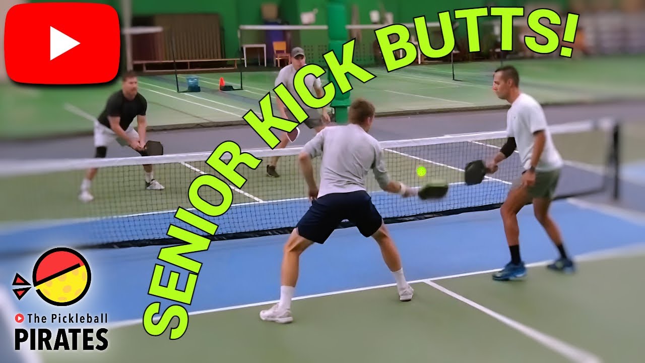 Pickleball Seniors Kick Butts in 4.5+