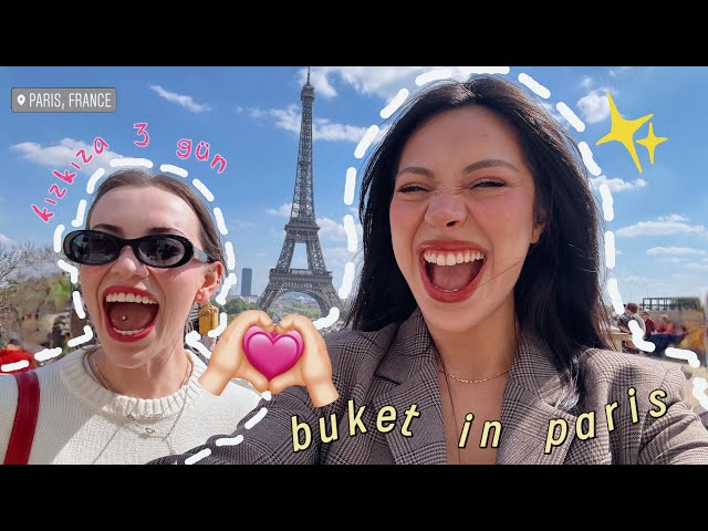 BUKET IN PARIS🇫🇷🫶🏻 ft. Eda Yaman